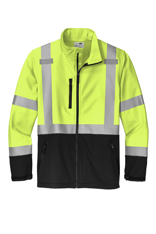 CSJ503 Hi-Vis Soft Shell Jacket